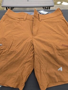 Eddie Bauer Men's Rust Orange Outdoor Shorts